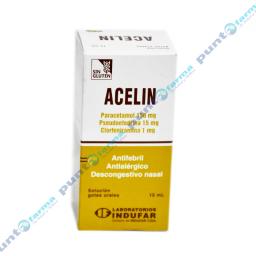 Acelin Gotas - Paracetamol Pseudoefedrina Clorfeniramina - Cont. 15 ml.