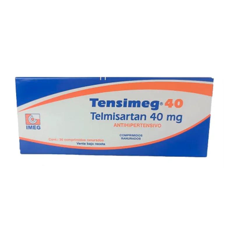 Tensimeg Telmisartan 40 mg - Cont. 30 Comprimidos