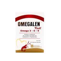 Omegalen Krill Omega 3,6,9 - Caja de 30 cápsulas