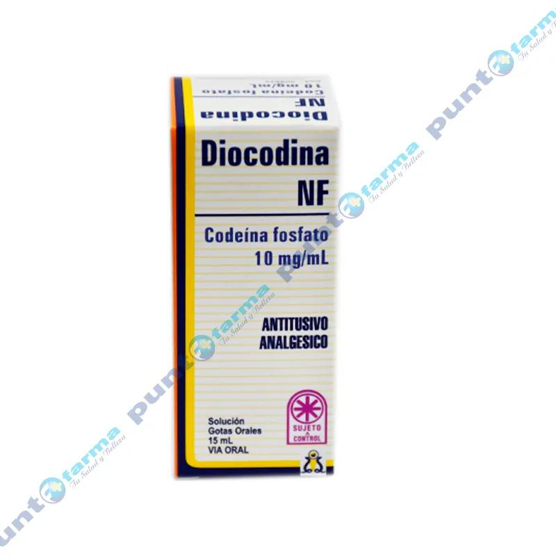 Diocodina NF Codeina Fosfato 10 mg - Solucion Gotas Orales 15 ml