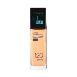 Base Fit Me Matte+Poreless N°120 Clasic Ivory Maybelline