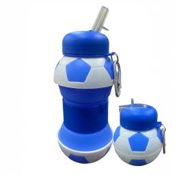 Termo Pelota Plegable Azul Texco - 1 Unidad