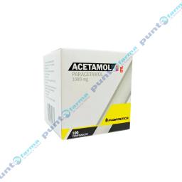 Acetamol 1g Paracetamol 1000 mg - Cont. 100 Comprimidos