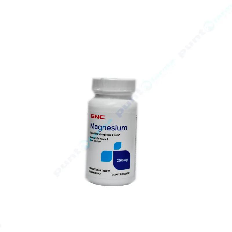 Gnc Magnesium 250 mg - Cont. 90 Capsulas