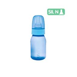 Biberon Clean Color Azul Lolly - 120 ml Cont. 1 Unidad.