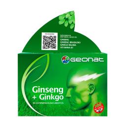 Ginseng + Ginkgo Geonat - Caja de 40 Comprimidos Recubiertos