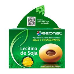 Lecitina de Soja Geonat  - Caja 30 capsulas blandas