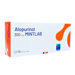 Alopurinol Mintlab  300 mg - Caja con 20 Comprimidos