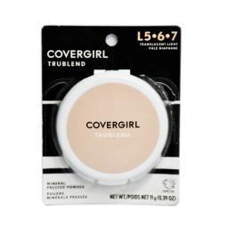 Polvo Compacto Trublend Pressed Powder Translucent Light Covergirl