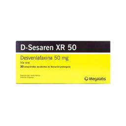 D-Sesaren Desvenlafaxina 50mg - Caja de 30 comprimidos