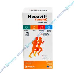 Hecovit Complex Multivitamínico - Cont. 30 Tabletas Recubiertas