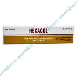 Hexacol Gentamicina Betametasona Miconazol - 20 gr.