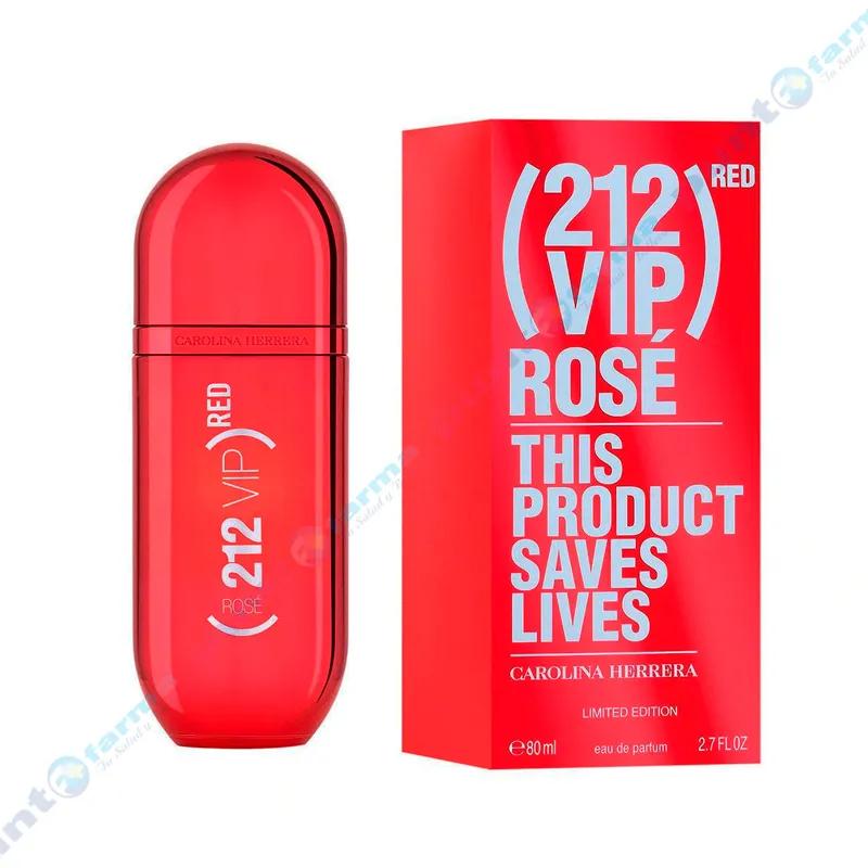 212 Vip Rose Red de Carolina Herrera - 80 mL