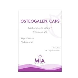 Osteogalen Carbonato de Calcio + Vitamina D3 - Contenido de 30 capsulas duras