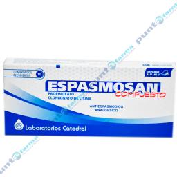 Espasmosan Compuesto Propinoxato - Cont.10 Comprimidos Recubiertos