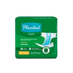 Pañal Desechable para Adultos Classic M Plenitud  - Cont 16 Unidades