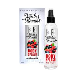 Body Splash Fruit y vitamina Frutos Rojos Karina Rabolini - 200 mL