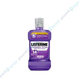 Enjuague Bucal Listerine Cuidado Total Frescura Intensa - Cont. 500 mL