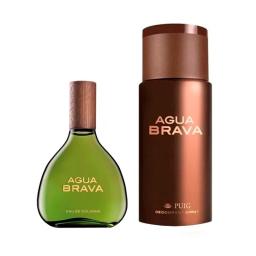 Set Agua Brava de Antonio Puig Eau de Colonge + Desodorante Spray