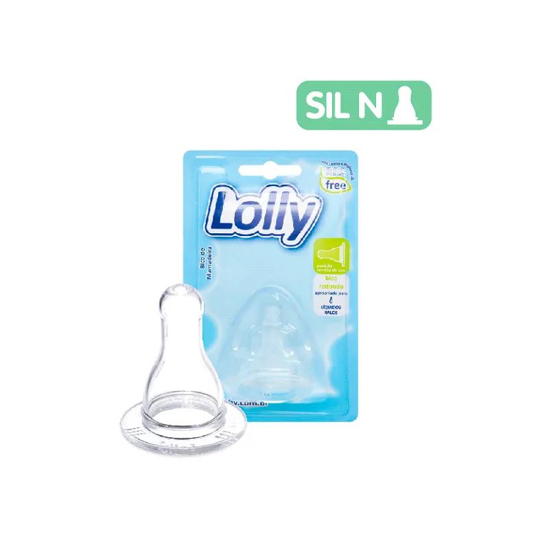 Tetina Natural Transparente Lolly - Cont. 1 unidad