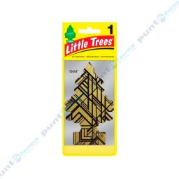 Aromatizante Pinito Gold Little Trees - Cont. 1 unidad