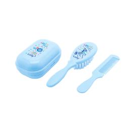 Kit Baño Color Azul Lolly - Cont. 3 Piezas