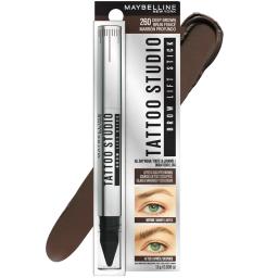 Crayón para Cejas Tattoo Studio Brow Lift Marrón Profundo 260 Maybelline