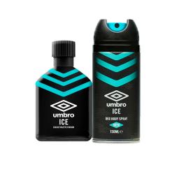 Eau de Toilette Umbro Ice 100mL + Desodorante 150mL