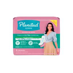 Toalla Ultra Plenitud Femme - 8 Unidades