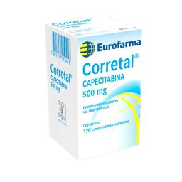 Corretal Capecitabina 500 mg - Cont. 120 Comprimidos Recubiertos