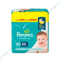 Pañal Confort Sec XG Pampers - Cont. 54 unidades