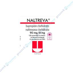 Naltreva Bupropión + Naltrexona - Cont. 120 Comprimidos Recubiertos