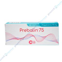 Prebalin Pregabalina 75 mg - Cont. 30 Comprimidos Triceptados