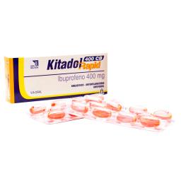 Kitadol Rapid 400 CB Ibuprofeno 400 mg - Cont. 20 cápsulas blandas