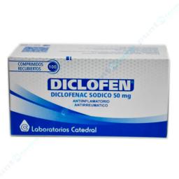 Diclofen Diclofenac Sodico 50 mg - Cont. 100 Comprimidos