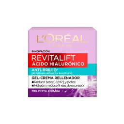 Gel-Crema Rellenador con Acido Hialuronico Revitalift Loreal - 50mL