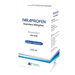 Paraprofen Ibuprofeno 200 mg - Frasco de 100 mL