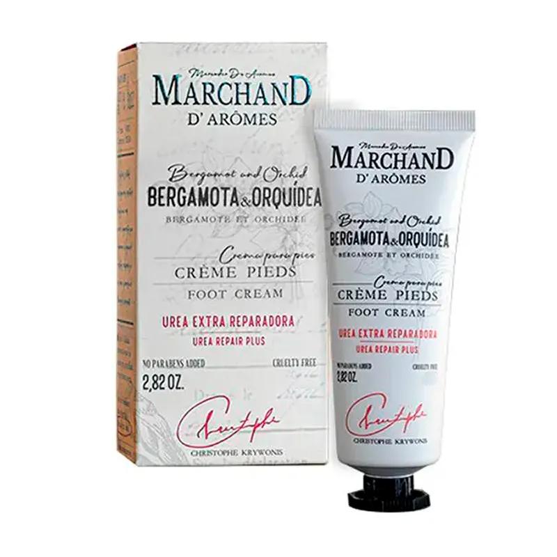 Crema para pies Bergamota & Orquidea Marchand - 80gr