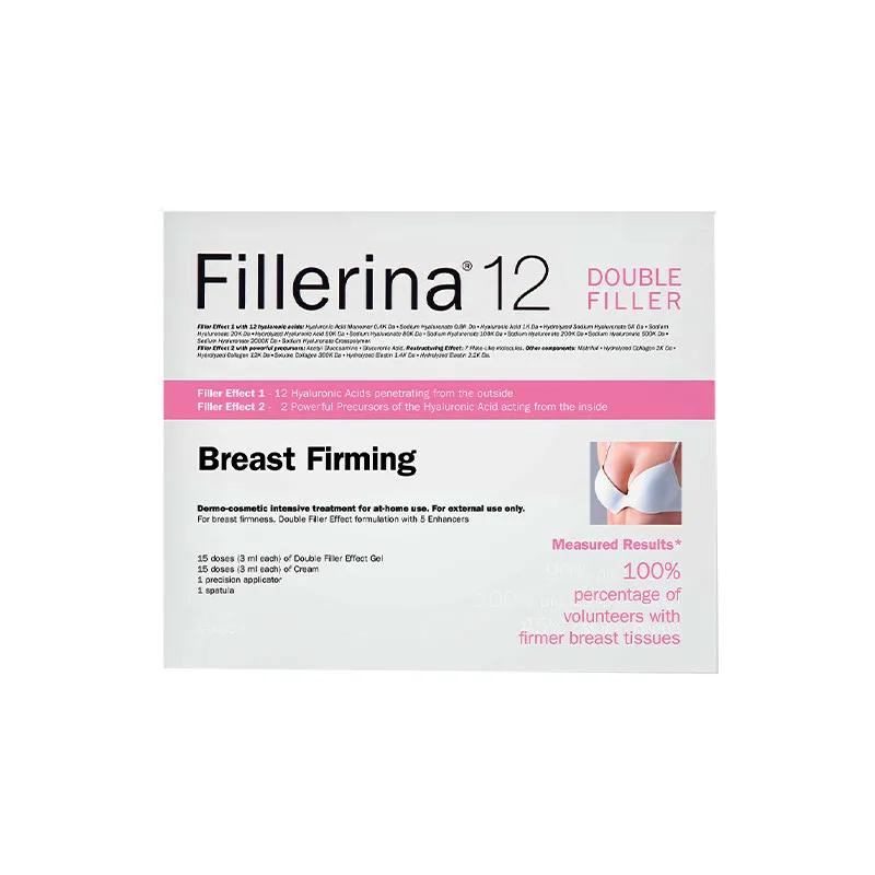 Fillerina 12 ha – Doble Filler – Kit Breast Firming Intensive. 1 Fco x 50 Gel + 1 Tubo x 50 ml de Ah.