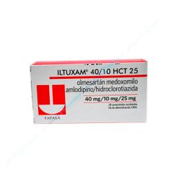 Iltuxam Hct 40/10/25 Olmesartan Medoxomilo - Cont. 28 Comprimidos