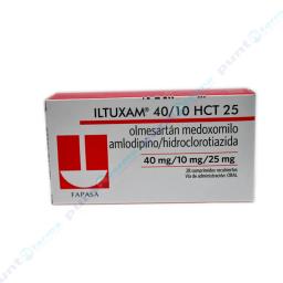 Iltuxam Hct 40/10/25 Olmesartan Medoxomilo - Cont. 28 Comprimidos