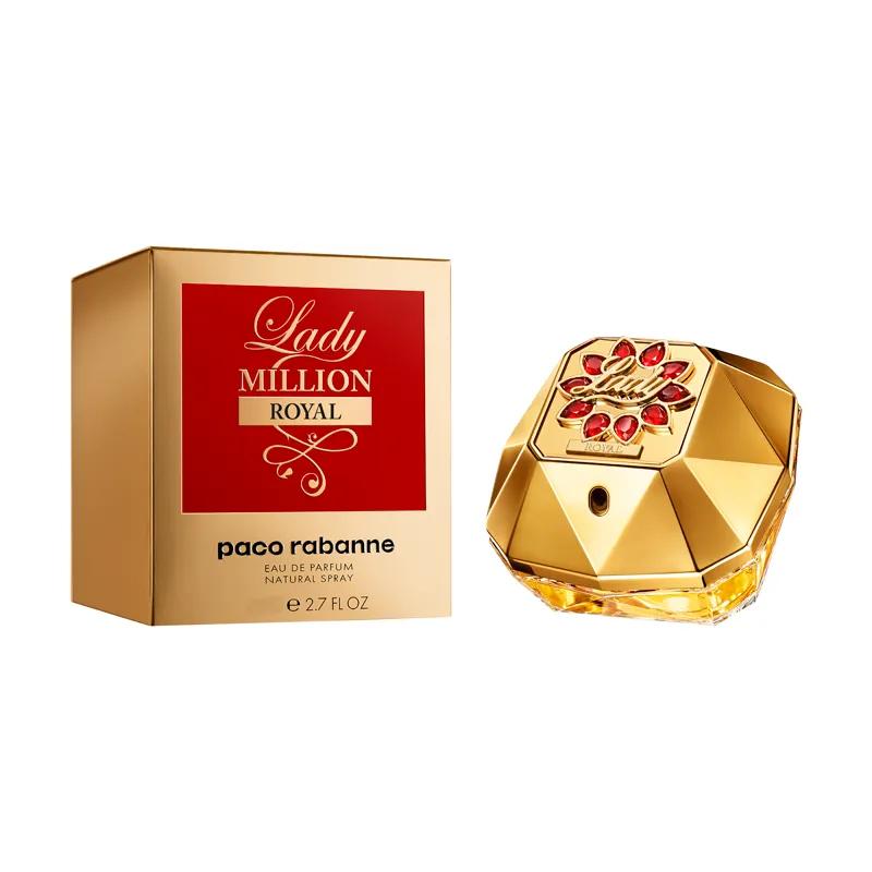 Eau de Parfum Lady Million Royal Paco Royal - 80mL