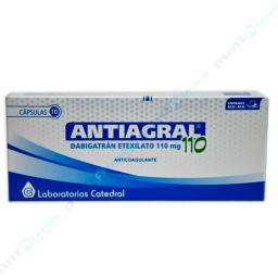 Antiagral Dabigatran Etexilato 110 mg - Cont. 10 Capsulas