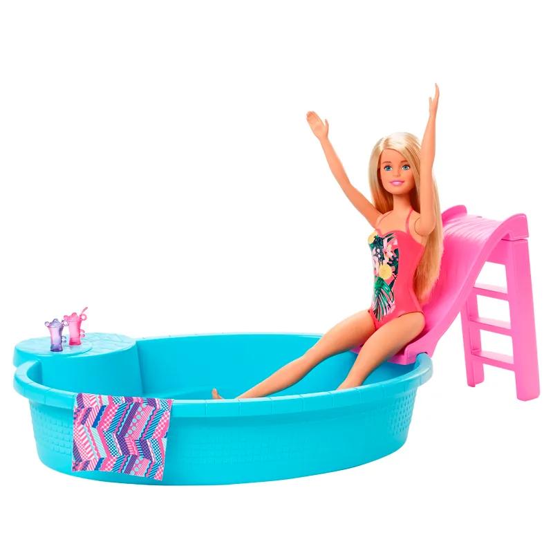 Muñeca Barbie State con Piscina Glam