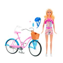 Muñeca Barbie Paseo en Bicicleta