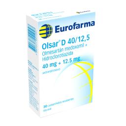 Olsar D 40/12,5 mg - Cont. 30 Comprimidos Recubiertos