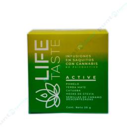 Infusión de Té con Cannabis Active Life Taste - Cont. 10 Saquitos