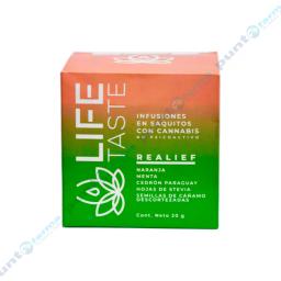 Infusion de Te Con Cannabis Life Taste - Cont. 10 Saquitos