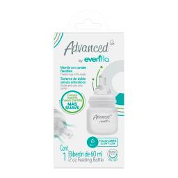 Biberon Evenflo Advanced 2 OZ 60 mL  -1 Unidad