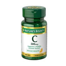 Vitamina C 500mg Natures Bounty - Cont. 100 Tabletas